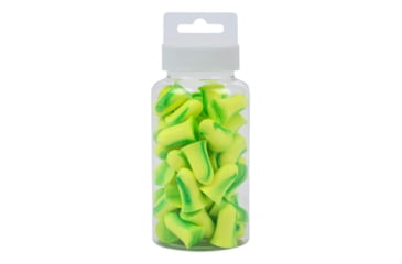 Image of Allen ULTRX Tapered Foam Ear Plugs, Yellow/Lime Green, 25 Pair, NRR 32dB, 4116