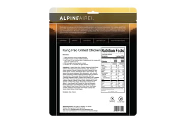 Image of Katadyn Alpine Aire Foods Food Kung Pao Grilled Chicken, 60325
