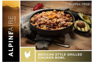 Image of Katadyn Alpine Aire Foods Food Mexican Style Grilled Chicken Bowl, 60335