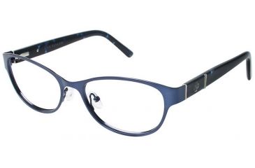 Image of Ann Taylor AT207 Eyeglass Frames - Frame Matte Navy, Size 53/17mm TYAT20703