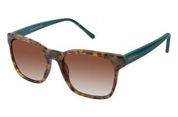 Image of Ann Taylor ATP900 Bifocal Prescription Sunglasses TYATP90002 - Frame Color Tortoise/Teal