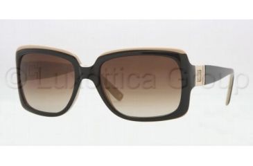 Image of Anne Klein AK3165 Bifocal Sunglasses Black/Camel Frame / 54 mm Prescription Lenses, 305 78 5417