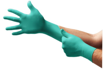 Image of Ansell Healthcare TouchNTuff 92-500 Nitrile Gloves, Powdered, Ansell 585188, Case, 32890-709