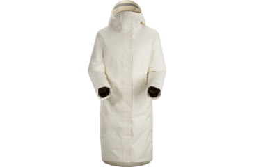 Image of Arcteryx Patera Parka - Womens-Vintage Ivory-X-Small