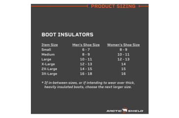 Image of Arctic Shield Boot Insulators, Realtree APX, Medium, 52300080703024