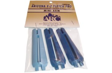 Image of Arizona EZ Fletch E-Z Fletch Mini Arms, Blue 62010