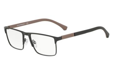 Image of Armani EA1095 Eyeglass Frames 3001-53 - Matte Black