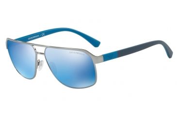 Image of Armani EA2039 Bifocal Prescription Sunglasses EA2039-301055-62 - Lens Diameter 62 mm, Frame Color Gunmetal