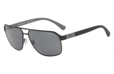 Image of Armani EA2039 Bifocal Prescription Sunglasses EA2039-301481-62 - Lens Diameter 62 mm, Frame Color Black