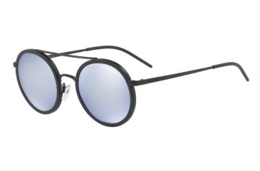 Image of Armani EA2041 Single Vision Prescription Sunglasses EA2041-30011U-50 - Lens Diameter 50 mm, Frame Color Matte Black