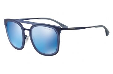 Image of Armani EA2062 Prescription Sunglasses EA2062-312855-54 - Lens Diameter 54 mm, Frame Color Matte Dark Blue