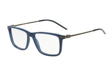 Image of Armani EA3063F Eyeglass Frames 5383-55 - Opal Marine Blue Frame