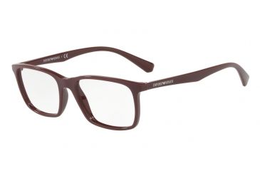 Image of Armani EA3116 Eyeglass Frames 5598-53 - Bordeaux Frame