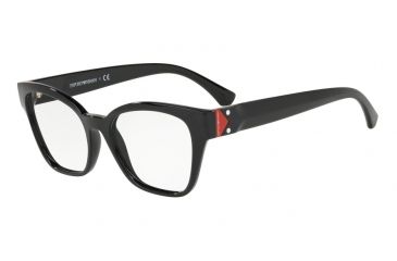 Image of Armani EA3132 Eyeglass Frames 5017-52 - Black Frame