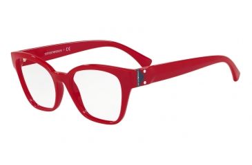 Image of Armani EA3132 Eyeglass Frames 5662-52 - Red Frame