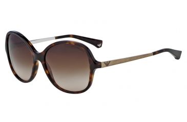 Image of Armani EA4024 Single Vision Prescription Sunglasses EA4024-502613-56 - Lens Diameter 56 mm, Frame Color Dark Havana