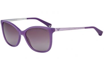 Image of Armani EA4025 Bifocal Prescription Sunglasses EA4025-51288H-55 - Lens Diameter 55 mm, Frame Color Opal Lilac