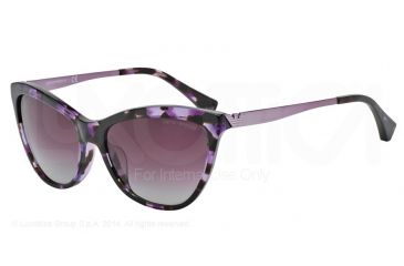 Image of Armani EA4030F Bifocal Prescription Sunglasses EA4030F-52264Q-57 - Lens Diameter 57 mm, Frame Color Violet Havana