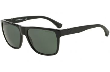 Image of Armani EA4035F Progressive Prescription Sunglasses EA4035F-501771-58 - Lens Diameter 58 mm, Frame Color Black