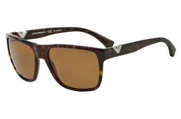 Image of Armani EA4035F Progressive Prescription Sunglasses EA4035F-502683-58 - Lens Diameter 58 mm, Frame Color Dark Havana