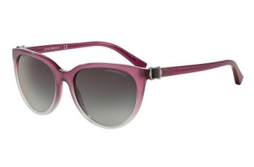 Image of Armani EA4057F Bifocal Prescription Sunglasses EA4057F-54598G-56 - Lens Diameter 56 mm, Frame Color Violet Gradient