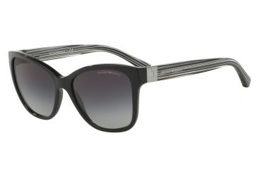 Image of Armani EA4068F Bifocal Prescription Sunglasses EA4068F-50178G-57 - Lens Diameter 57 mm, Frame Color Black