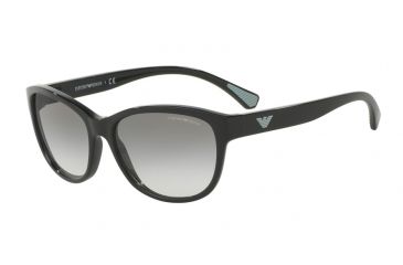 Image of Armani EA4080 Bifocal Prescription Sunglasses EA4080-50178E-57 - Lens Diameter 57 mm, Frame Color Black