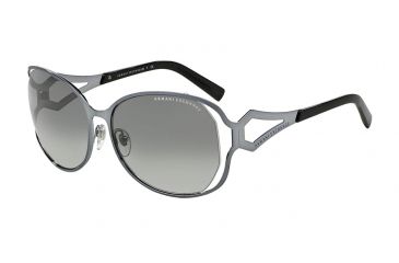 Image of Armani Exchange AX2009S Bifocal Prescription Sunglasses AX2009S-603411-59 - Lens Diameter 59 mm, Frame Color Ice Blue