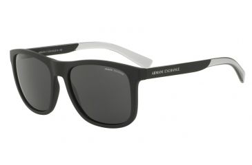 Image of Armani Exchange AX4049SF Single Vision Prescription Sunglasses AX4049SF-818287-57 - Lens Diameter 57 mm, Frame Color Matte Black