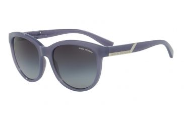 Image of Armani Exchange AX4051S Single Vision Prescription Sunglasses AX4051S-81918G-55 - Lens Diameter 55 mm, Frame Color Mineral Mauve Milky
