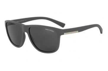 Image of Armani Exchange AX4052S Bifocal Prescription Sunglasses AX4052S-818087-58 - Lens Diameter 58 mm, Frame Color Matte Grey