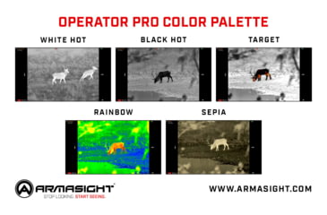 Image of Armasight Operator 640 Pro 1-4x35mm Thermal Clip On