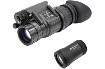 Image of Armasight PVS-14 Multi-Purpose Night Vision Monocular w/ 3x Lens, High Performance Gen 3 Ghost White Phosphor IIT, Black, Black, NAMPVS1401G9DBB1