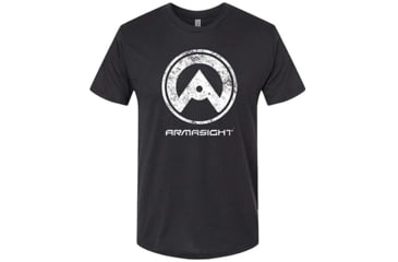 Image of Armasight Vintage Logo T-Shirt, Graphite Black, Extra Large, AATSVINXLX