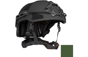 Image of ArmorSource Aire EX Rifle Resistant High Protection Fully Loaded Assault Helmet, High Cut, Cam Green, Extra Large, 600XLHCCGSU3LR3KV2