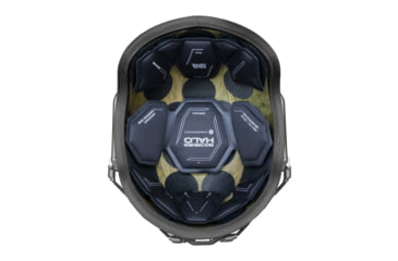 Image of ArmorSource Aire EX Rifle Resistant High Protection Fully Loaded Assault Helmet, High Cut, Black, Large, 600LHCBKSU3LR3KV2