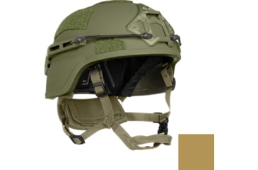 Image of ArmorSource Aire II U.S. Army Next Generation Advanced Fully Loaded Combat Helmet, Regular Cut, Coyote Brown, Extra Large, 501G2XLRCCBSU3LR3KV2