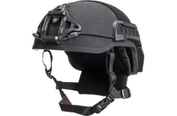 Image of ArmorSource Aire LE Law Enforcement Ultra-Lightweight Special Command High-Cut Ballistic Helmet, Black, Medium, AIRELE-HCM-R10P4-R-W3-V-BK