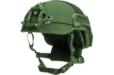 Image of ArmorSource Aire LE Law Enforcement Ultra-Lightweight Special Command High-Cut Ballistic Helmet, Foliage Green, Extra Large, AIRELE-HCXL-R10P4-R-W3-V-FG