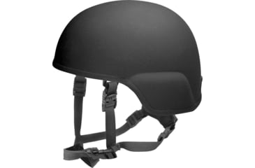 Image of ArmorSource AS-200 NIJ Level IIIA Standard Ballistic Helmet, Black, Extra Large, 200-RCXL-R4P2-BK