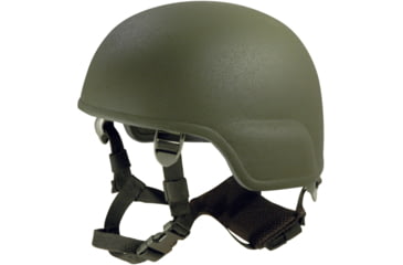 Image of ArmorSource AS-200 NIJ Level IIIA Standard Ballistic Helmet, Foliage Green, Small, 200-RCS-R4P2-FG