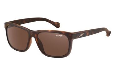 Image of Arnette Slacker Bifocal Prescription Sunglasses, Fuzzy Havana Frame, Brown Lens-AN4196-04BI