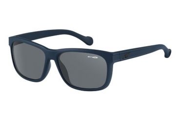 Image of Arnette Slacker Bifocal Prescription Sunglasses, Fuzzy Navy Frame, Grey Lens-AN4196-05BI