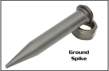 Image of Ashbury Precision Ordnance TACT3-GP, General Purpose Compact Tactical Tripod w/Detachable Base Plate, Tactical Gray 600-41V-0004-00