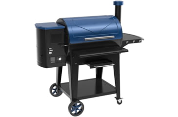 Image of ASMOKE AS880 Pellet Grill and Smoker, Blue, Large, GR08002USAS