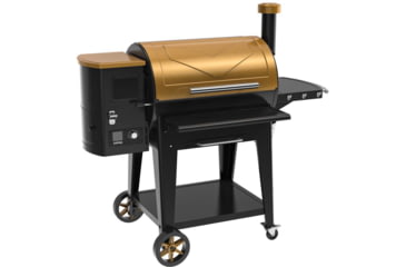 Image of ASMOKE AS880 Pellet Grill and Smoker, Gold, Large, GR08001USAS