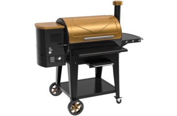 Image of ASMOKE AS880 Pellet Grill and Smoker, Gold, Large, GR08001USAS