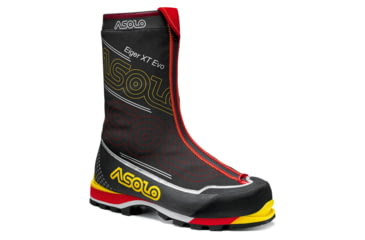Image of Asolo Eiger XT EVO GV Mountaineering Boots - Unisex, Black/Red, 13, A01048-392-130