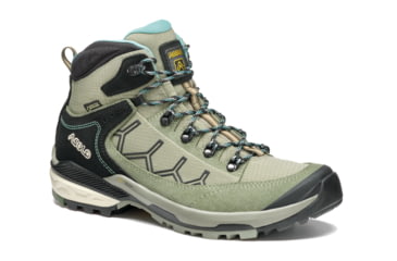 Image of Asolo Falcon EVO GV ML Hiking Boots - Womens, Dry Weeds/Aqua Green, 9.5, A40063-112-095