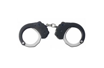 Image of ASP Ultra Chain Handcuffs Steel, 2 Pawl - Blue - Security, Black 46109